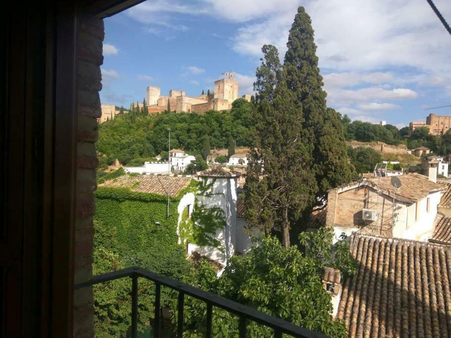 Stunning Alhambra View Balconies, In The Albayzin Apartment กรานาดา ภายนอก รูปภาพ